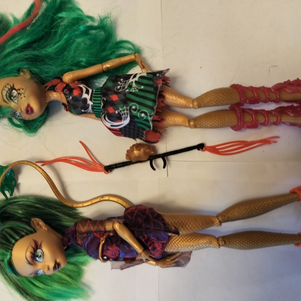 Monster High Lagoona/Sea Creature Dolls Green Hair Fashion Dolls